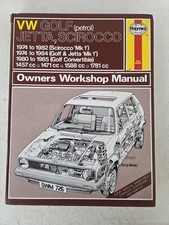 VW Golf MK1 Jetta Scirocco GTi