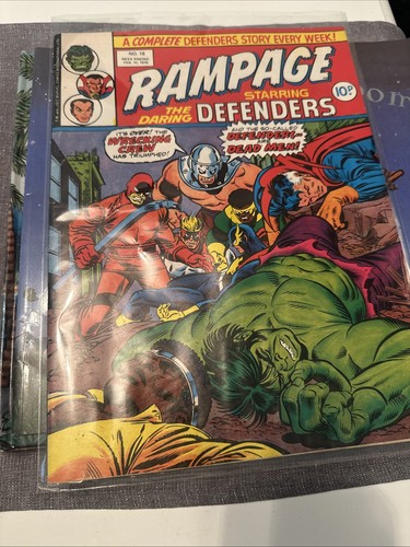 Marvel comics rampage the - rampage,