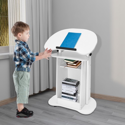 Rolling lectern podium - lectern,