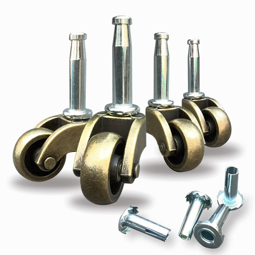 Swivel stem ball - ball, caster