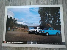 TATA Loadbeta Van Pick-Up Pickup UK Market Sales Brochure October 1994
