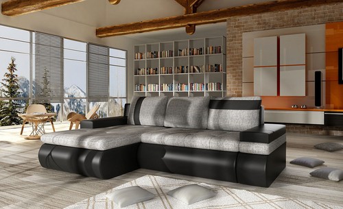 Shaped corner sofa - l-shaped,
