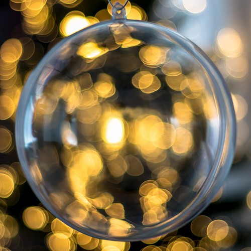 Transparent ball christmas - ball,
