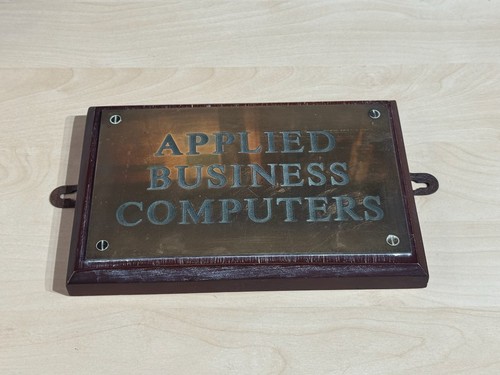 Vintage applied business - applied,