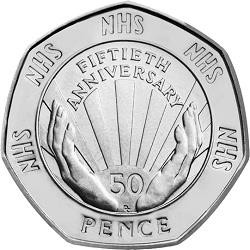 50p coin circulated - 50p,