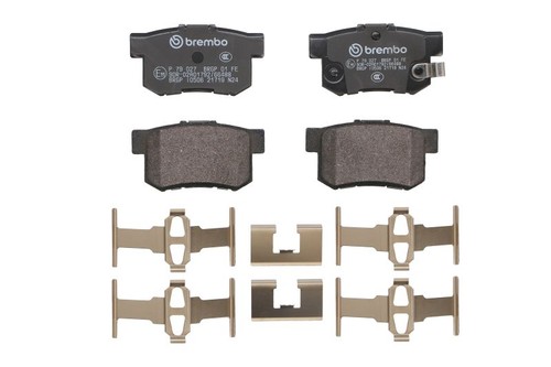 Brake pads set rear - pads,