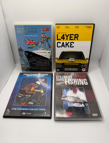 Job lot dvds - 4, cake
