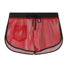 Mens Fitness Sheer Mesh Shorts