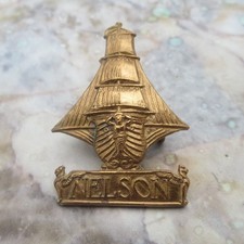 Nelson Battalion Royal Naval Division RND British Navy/Military Hat/Cap Badge