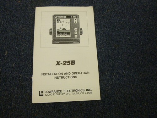 Original lowrance 25b - lowrance,
