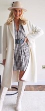 BNWT Plaid Check ZARA Belted