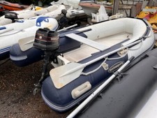 Rib by Marinesport with a 5hp Mercury outboard