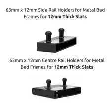 63mm 12mm bed slat holders - 63mm,