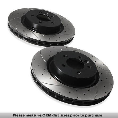Front drilled grooved - front,