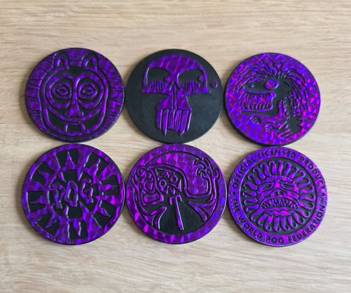 Pogs slammers kinis - slammers, /