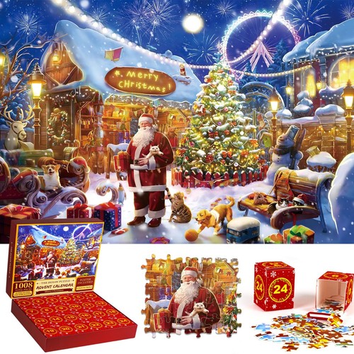 1008 pieces jigsaw advent - 1008,