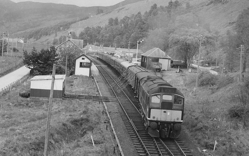 1965 garve train station - garve,