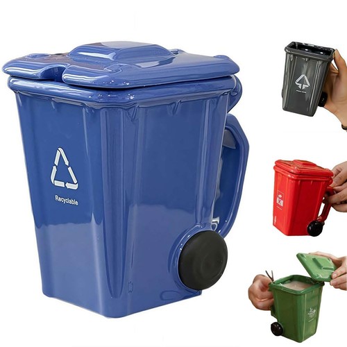 400ml wheelie bin trash can - 400ml,