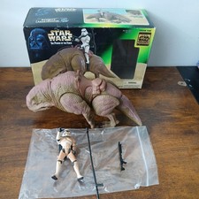 1997 Kenner - Star Wars Power of the Force 3.75" Figure: Dewback and sandtrooper