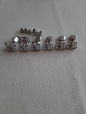 Six In Line Strat/ Tele Machine Heads With Bushes And Screws Japanese
