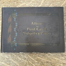 Old Album Of 32 Midgets & 32