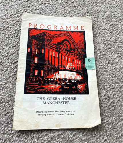 Vintage 1958 opera house - vintage,