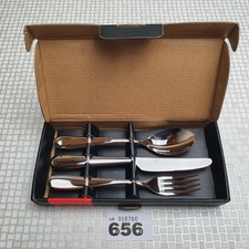 Alessi Nuovo Milano Stainless Steel 3-Piece Cutlery Set 1304202 New