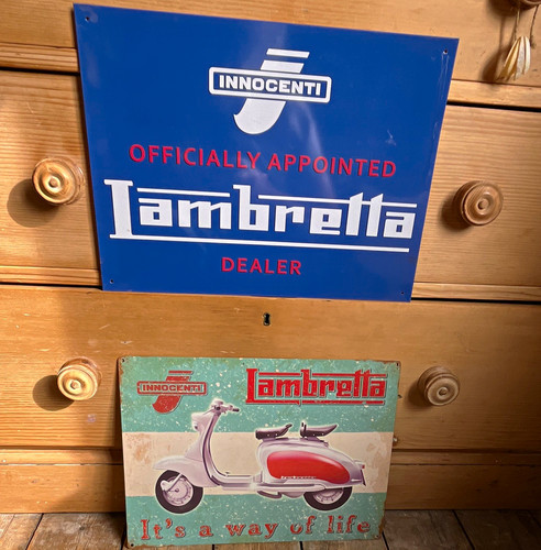 Innocenti lambretta metal - lambretta,