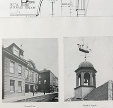 Guildhall Rochester a Cupola Building design 1907 architecture drawing plans