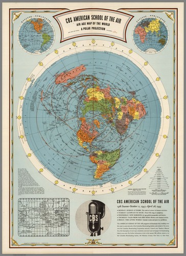 Flat earth maps various - flat,