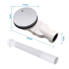 Bathroom Slim Low Profile