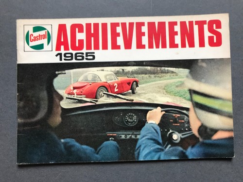 Castrol oil 1965 achievements - castrol,