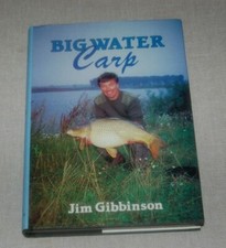 Big Carp Waters by Jim Gibbinson 1st Edition 1989
