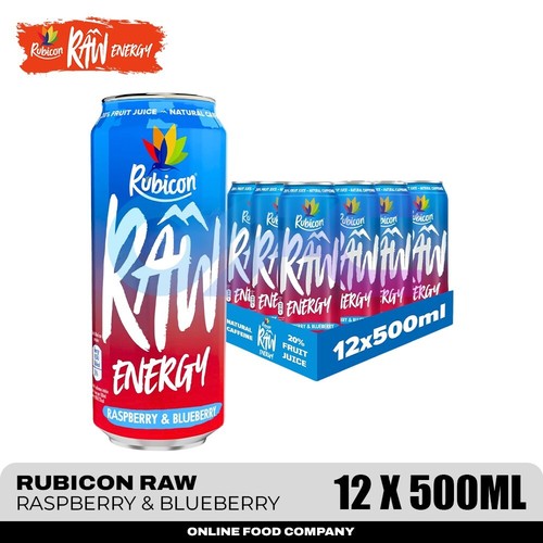 Rubicon raw energy drink - rubicon,