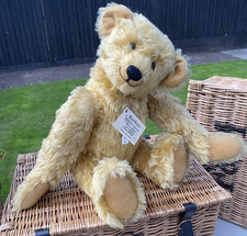 LARGE "Ba's Bears" Artist Teddy  "ED" OOAK - 56cm, Gold Mohair - Made In England