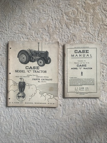 Vintage case tractor parts - c,