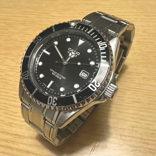 Casio mtd 1043 diver quartz - casio, mtd-1043