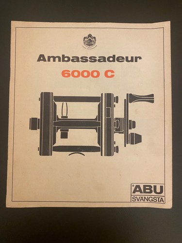 Abu ambassadeur 6000 - abu,
