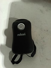 Rolson LED DYNO WIND UP POCKET TORCH LIGHT WALKING CAMPING LAMP BLACK