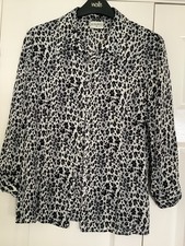 Ladies Silk Blouse Size 8