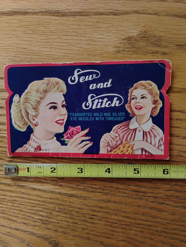 Vintage 1950 sew and stitch - and,