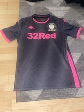 Leeds United 2019/20 Centenary 100 Years (1919-2019) Away Shirt Uk Large Kombat