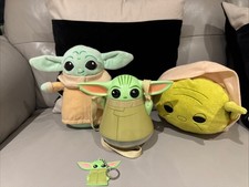 Star Wars Baby Yoda, The Child Software Plushy Water Bottle Keyring