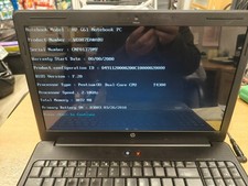 HP G61 Notebook Laptop - 120GB SSD - 3GB RAM - Intel Pentium - Working NO CABLE!