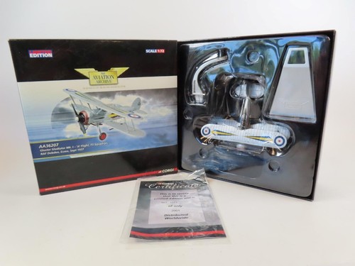 Corgi aviation aa36207 gloster - aviation,