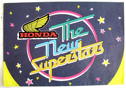 Honda superstars range - honda,