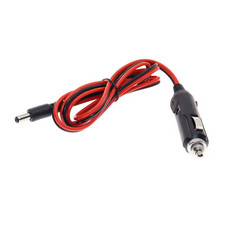 12V DC 5.5mm x 2.1mm Car Cigarette Lighter Power Supply Adapter Charger Cable