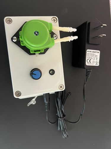 Adjustable speed dosing - dosing, pump