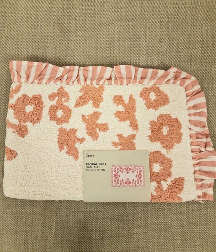 Next pink floral frill - floral, bath