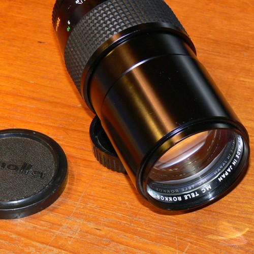 200mm minolta prime lens - 200mm,
